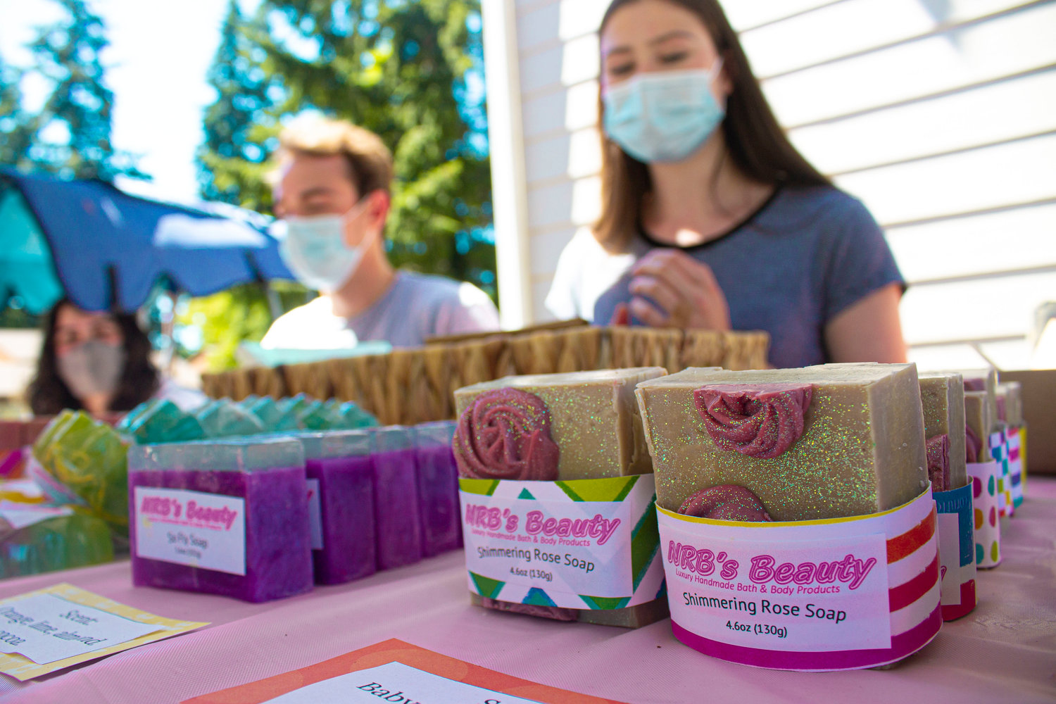 Naomi Barer, 16, started her own soap company, NRB's Beauty, in March. Her first quarter of sales was so successful, she said, that she wanted to host two pop-up shops this summer to celebrate.